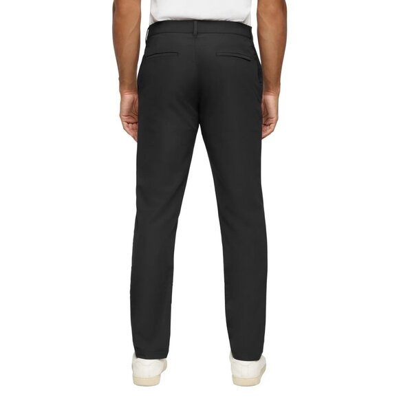 Banana Republic Men's Flat Front Pants Black, Size 32x34 (New) - Picture 3 of 8